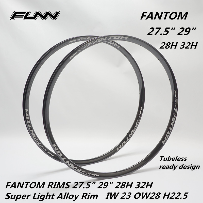 UK FUNN Imports Mountain AM Bicycle Circle 275 29 Compatible without inner tube vacuum system 28 32H