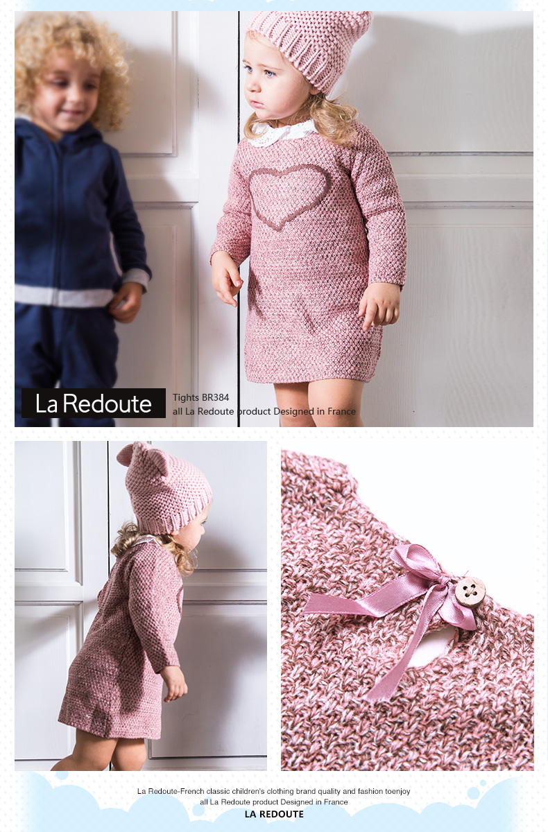 Pull fille LA REDOUTE à manche longue - Ref 2106107 Image 16