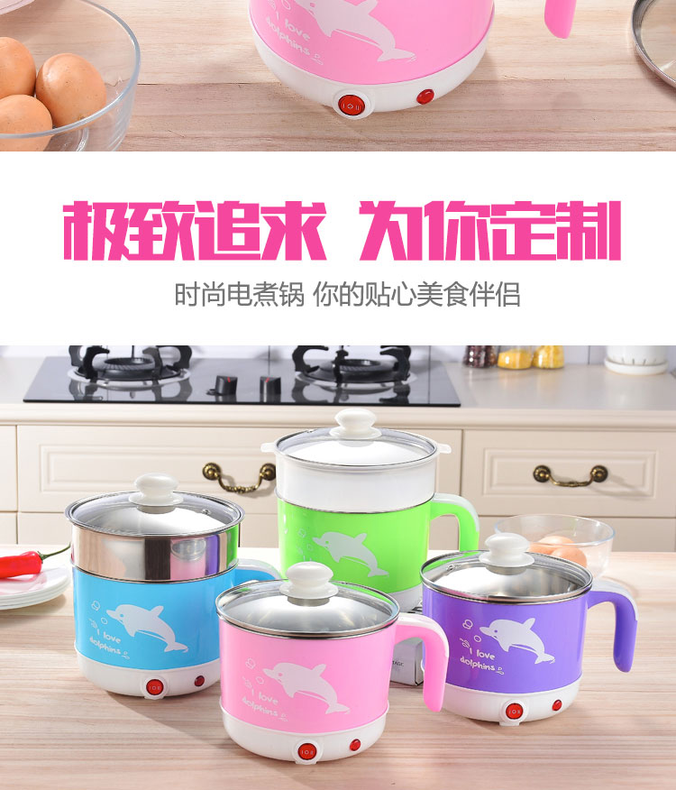 Trứng hấp cháo luộc trứng nhân tạo đôi máy ăn sáng hộ gia đình nhỏ hấp điện nhỏ trứng 羹 máy tự động tắt nguồn - Nồi trứng nồi hấp bằng điện