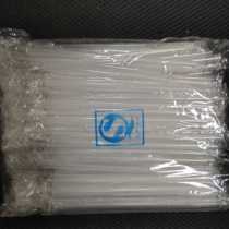 Disposable food grade plastic transparent straws individually packaged milk tea soy milk yogurt milk 1000 pieces