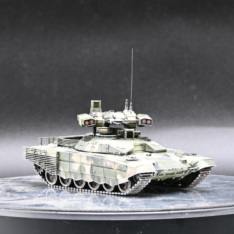 Sanrong Am 7228S 1/72 Bmpt Camouflage Painted Finished Model