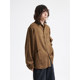 Physics Boy Escape Plan Series Long Confession Adjustable Spring and Autumn Retro Suede Shirt