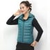 Mùa đông 2018 mới porter nữ mỏng mềm xuống vest 90% ngỗng xuống thể thao giải trí ấm áp 613801