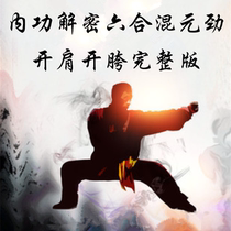 Internal power decryption Liuhe mixed element strength shoulder opening and crotch opening complete version of traditional martial arts Internal home boxing Kung Fu Tai Chi form boxing