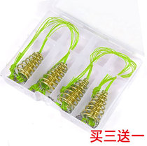 Anti-hanging bottom explosion hook anti-scratch hook anti-scratch hook 6 hook new fishing group Big Spring bomb Hook carp fishing gear accessories