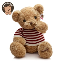 Đồ chơi sang trọng Teddy Bear Doll Áo len Panda Bears Doll Doll Gối trẻ em Quà tặng cho bé gái - Đồ chơi mềm búp bê cho bé gái