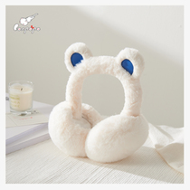 Plush earmuffs warm female student ear bag winter womens ear cap ins ear cover child earmuffs warm female cute