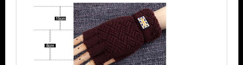 Gants pour homme REALBY    en de laine - Ref 2781382 Image 16