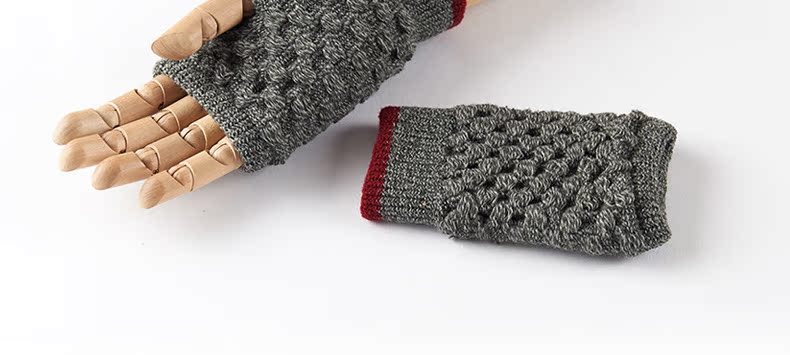Gants pour homme REALBY    en de laine - Ref 2781392 Image 23