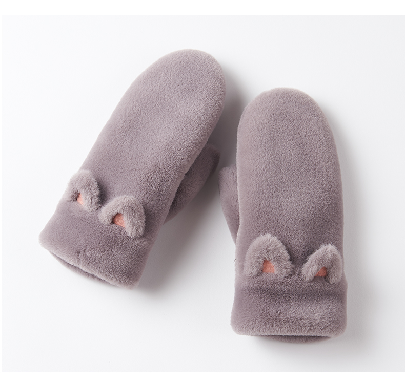 Gants pour femme REALBY    en Cachemire - Ref 3154046 Image 11