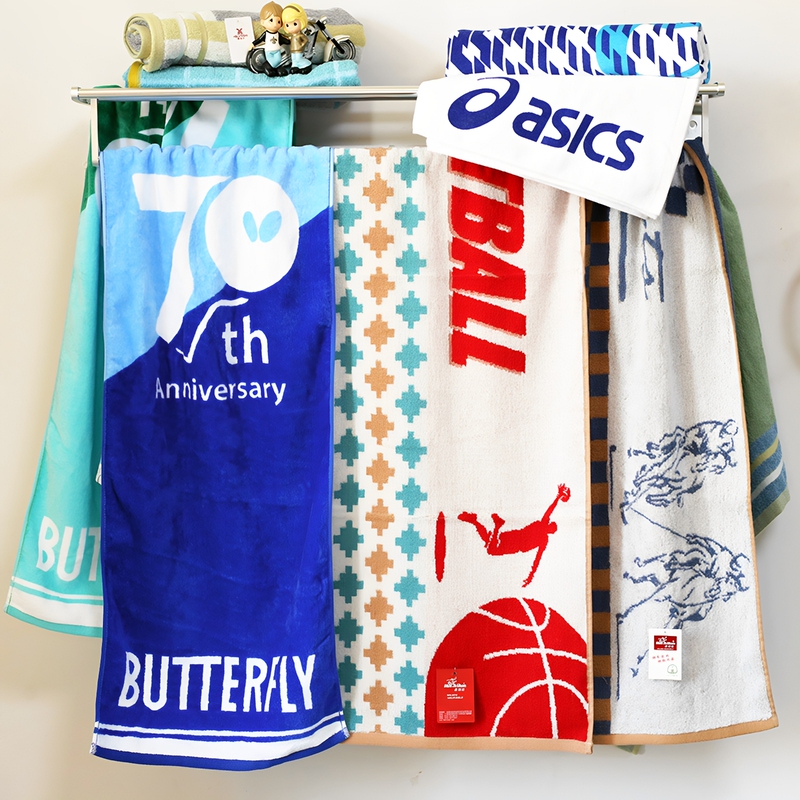 Original Foreign Trade Kesi Butterfly Xiruilong Pure Cotton Youth Training Camp Basketball, Table Tennis, Badminton Pure Cotton Sports Towel