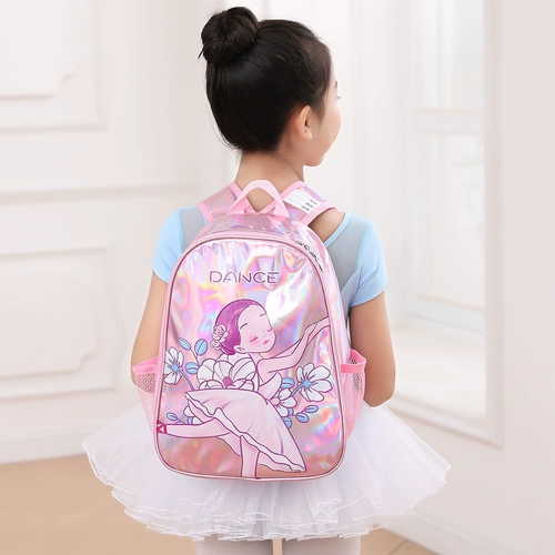 Детская танцующая сумка-органайзер, розовый рюкзак, небольшая сумка, наряд маленькой принцессы