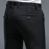Cộng với quần nhung dày nam mùa thu đông mô hình kinh doanh quần lọt khe nhỏ thẳng giản dị quần nam phù hợp với quần dài quần nam - Quần