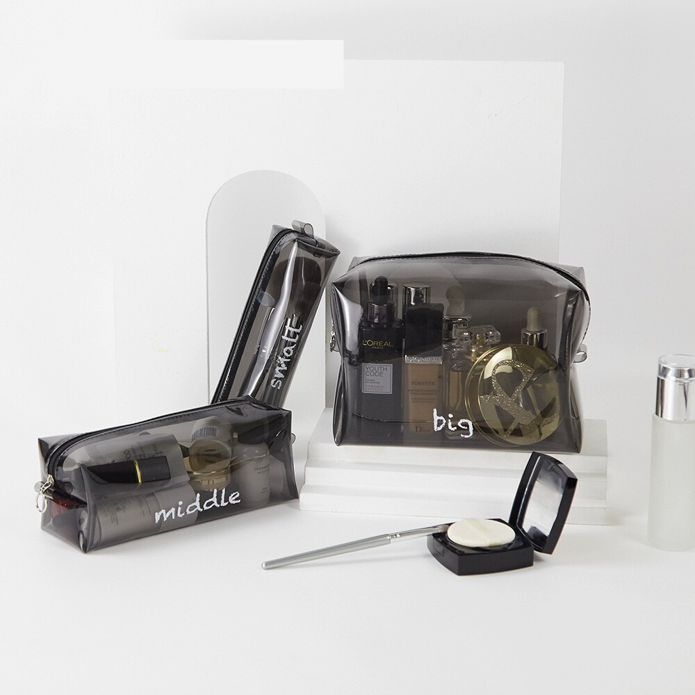 Travel female wash bag for business trip 2021 new advanced senses hyperfire cosmetic containing bag portable ins high face value