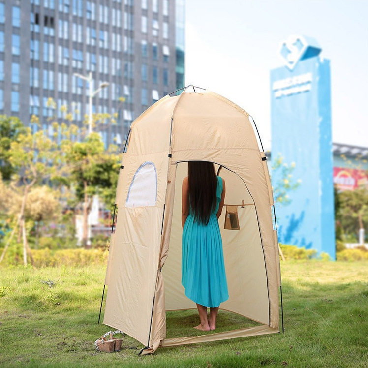 Outdoor tent cover toilet simple shower portable bath artifact camping mobile changing room field bathing shed