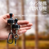 Powerful magnet hook outdoor camping canopy light tent light equipment multi-functional suction cup magnetic clamp holder