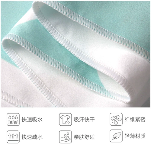 Быстросохнущее пляжное тонкое банное полотенце для спортзала для путешествий для плавания подходит для мужчин и женщин, хорошо впитывает воду