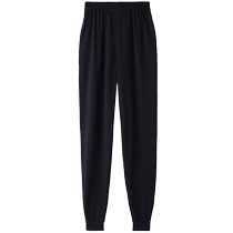 Dance pants for women carrot pants dancing black pants summer loose leg-binding body pants Chinese dance practice pants for men