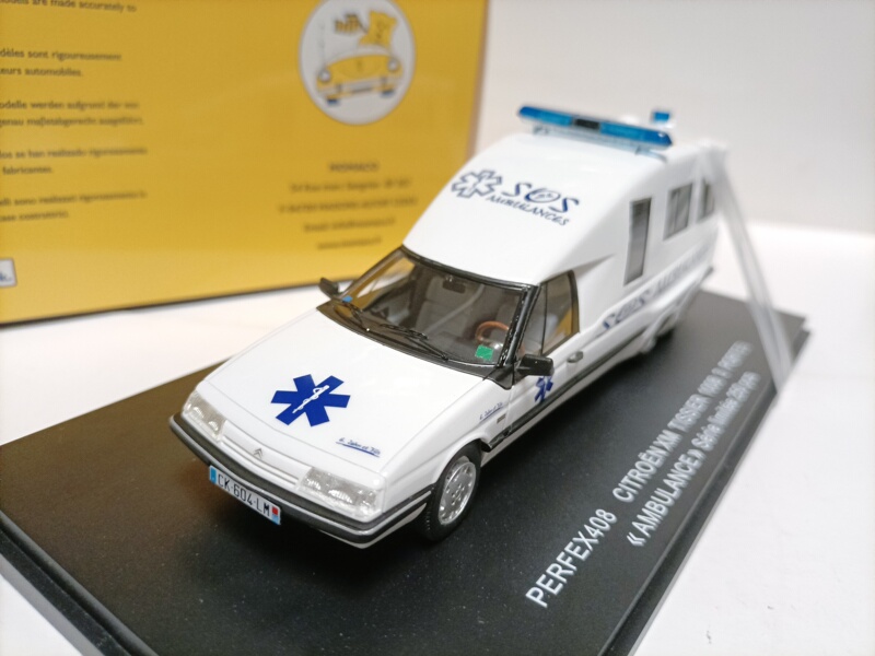 Perfex 1 43 Citroen Six-Wheel Ambulance Model Citroen Xm Tissier 1008 Sos