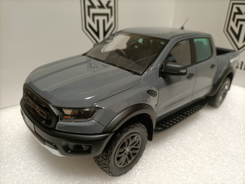 Feelslike 1:18 Ford Ranger Raptor Pickup Truck Model, Cement Gray