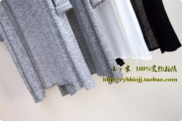 Áo len dệt kim mùa thu lười gió trong phần dài của áo choàng mỏng dài tay áo khoác nữ 2018 mới ra ngoài áo len cổ tim