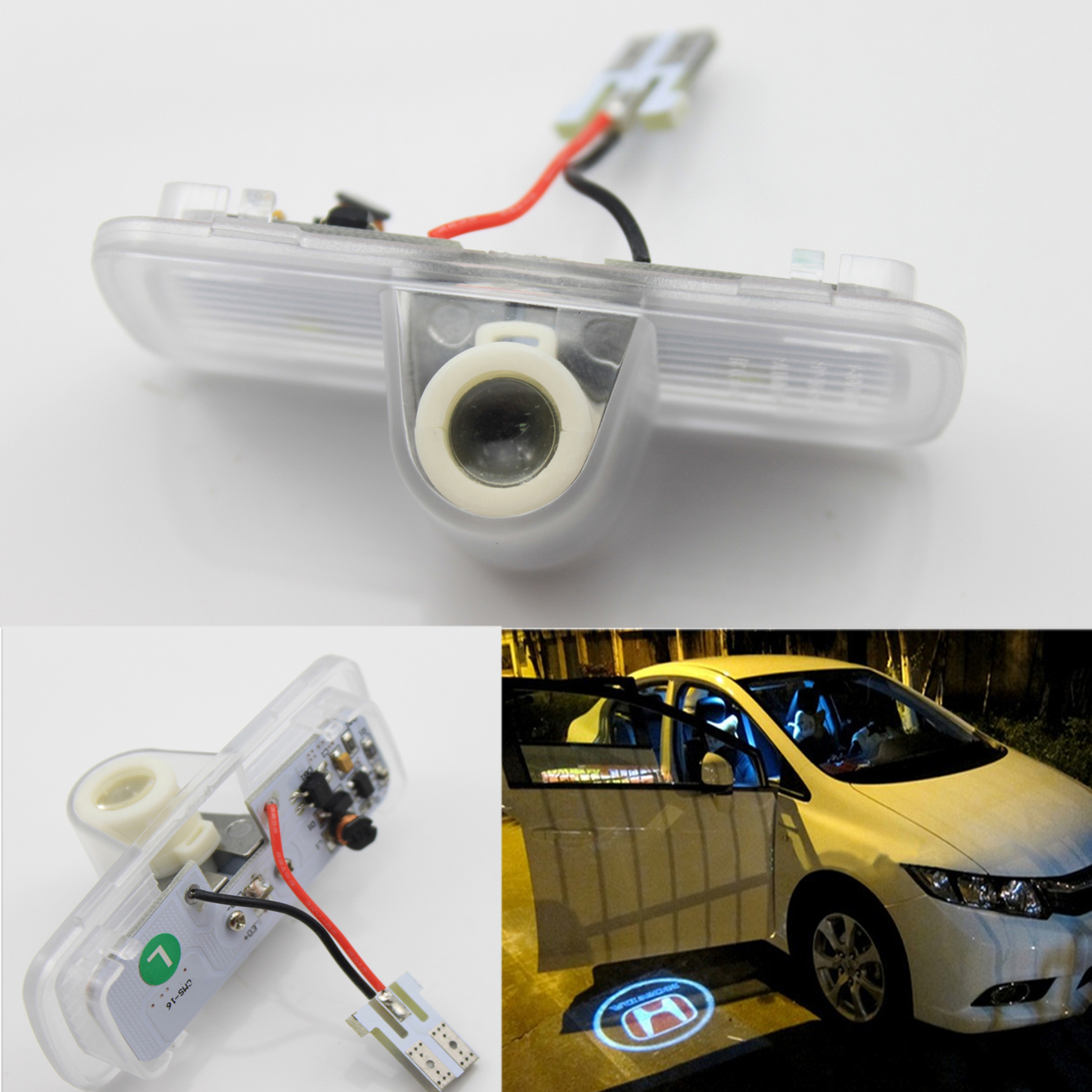 Suitable for Honda welcome light song poetry map Odyssey Accord seven or eight generations modified laser light projection light door light