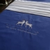vẻ đẹp cao cấp bedspread thêu bedspread denim thẩm mỹ viện massage có thể được tùy chỉnh để gửi giường cờ gối - Trang bị tấm