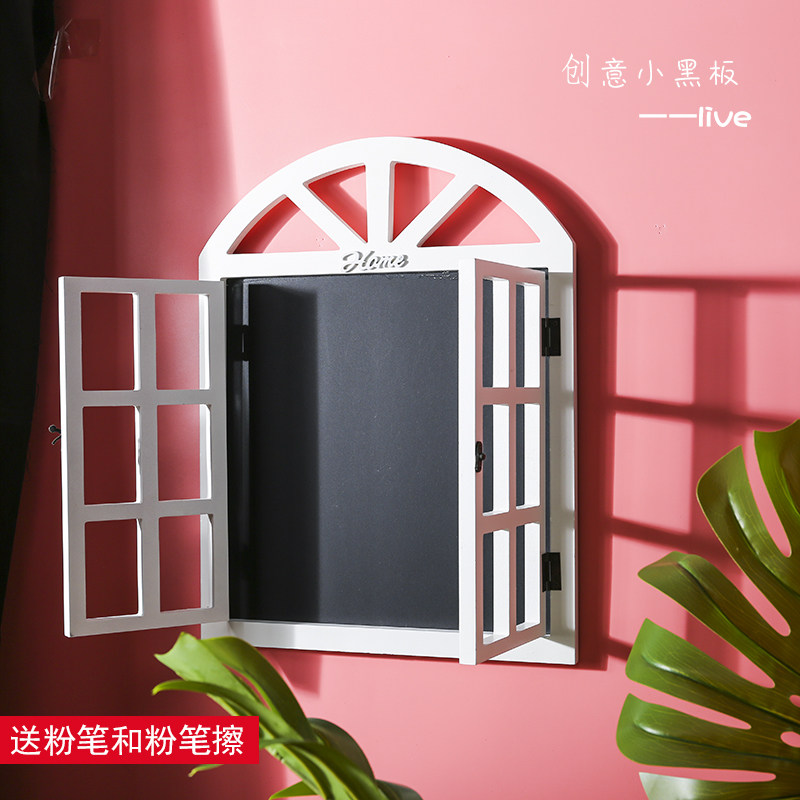 Creative Children Rooms Bedrooms Blackboard Fake Windows Wall Wall Pendants Walls Pendant Ins Wind Small Hanging Accessories