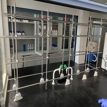 Laboratory special synthetic rack hook distillation rack fiberglass fiber rod stainless steel connecting rod fume hood grid