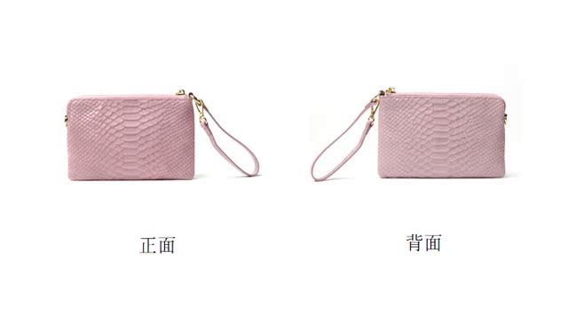 Ví da di động Ziyi nữ dây kéo dài 2019 mới thời trang mới đơn giản siêu mỏng đa chức năng túi đeo tay - Túi điện thoại balo đeo chéo