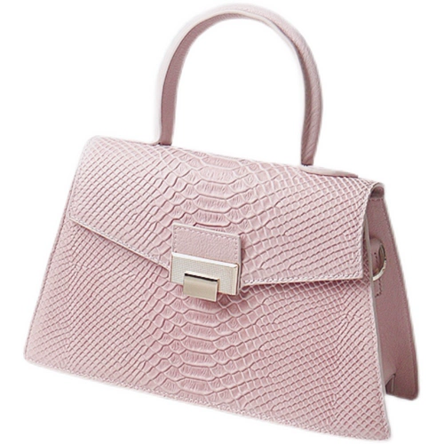 Небольшая дизайнерская сумка через плечо, из натуральной кожи