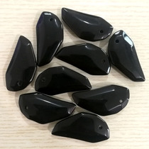 Obsidian wolf tooth pendant crystal pendant men and women jewelry evil Amulet pendant necklace pendant