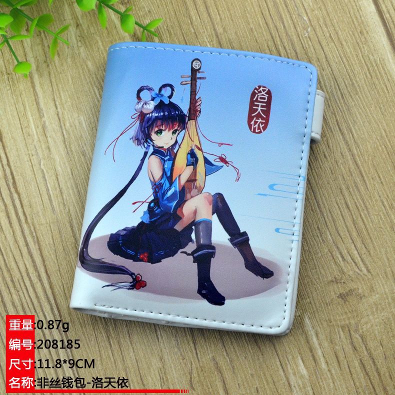 Cartoon Movie Game Perimeter Wallet LoTianyi Children Print Short Clip Fashion Exposure