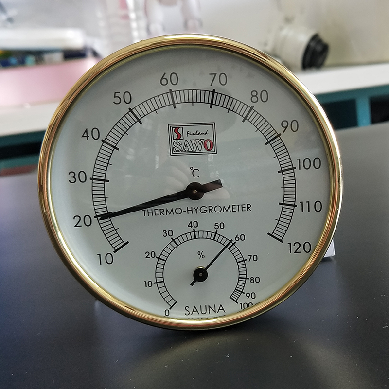 West Live Thermometer Phnom Penh Thermohygrometer Sauna Room Dry and Wet Thermometer Explosion-proof Thermometer Thermometer Accessories