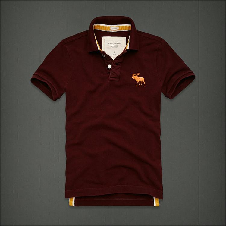 Mùa hè mới af nam áo thun ngắn tay ve áo Áo sơ mi POLO Paul size lớn màu rắn quần áo giản dị active shirt