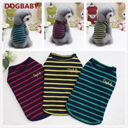 Quần áo cho chó mùa hè và mùa thu Áo phông pháp luật Bago chiến đấu Teddy mèo cưng bông vest vest chó nhỏ quần áo chó - Quần áo & phụ kiện thú cưng