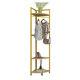 Corner coat rack floor-to-ceiling corner simple triangular clothes rack clothes rack storage home bedroom clothes rack