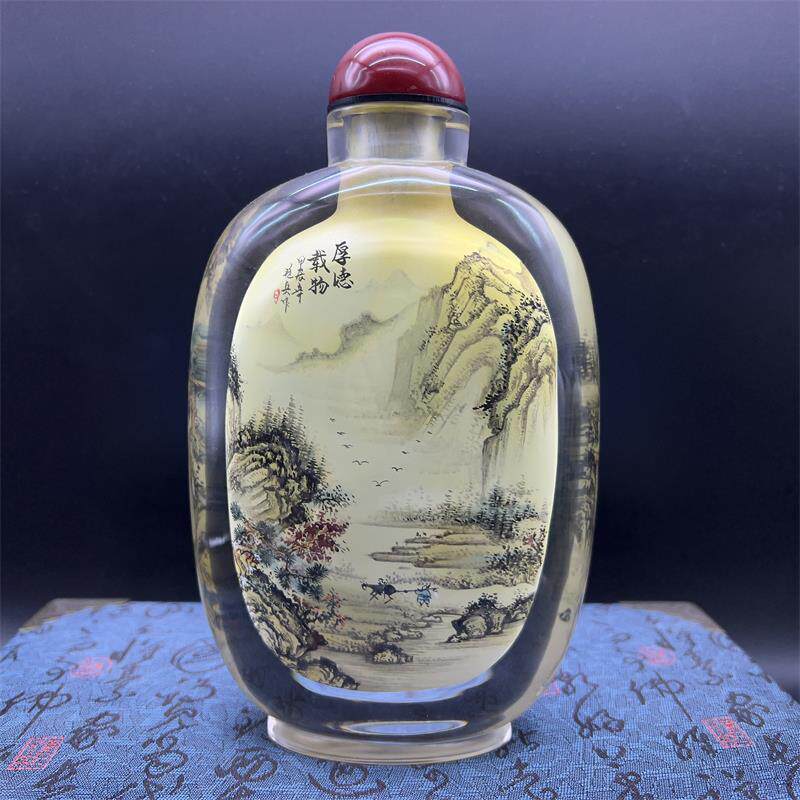 鼻烟壶19 19世纪乾隆款鼻烟壶两件- Rob Michiels Auctions