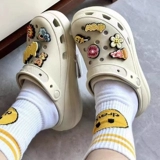 Ступенька на туфли с дубайной дырой дерьмо байсинга, та же самая сверхпрочная подошва, носит тапочки, мужчины и женщины, анти -слабые облака, бродяга Баоту