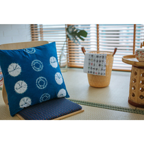 Blue Sequel White Family Ancient Fazal Dyeing Year Round Pillow Cover Pure Natural Plant Dyeing Can Be Customized