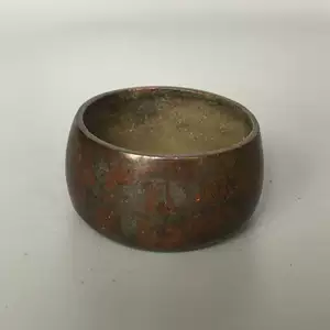 Антикварная небольшая печь для благовоний, печь для благовоний, медная посуда, одна палочка благовоний, медная печь, герметичная печь, курильница из чистой меди, медная печь для буддийской медитации