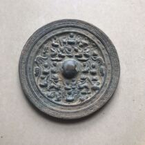 Ancient play miscellaneous imitation ancient Bauer bronze mirror bronze ware Han Chinese materia bronze mirror Rohan mirror old bronze pendulum piece