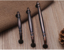 (Xiaojia Hardware)American simple wardrobe cabinet handle Modern Asian coffee wine cabinet drawer door handle