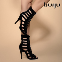 Burju-best friends joint Sasha FierceTomaSasha DS jazz dance shoes high heel