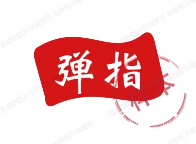 弹指食品的LOGO