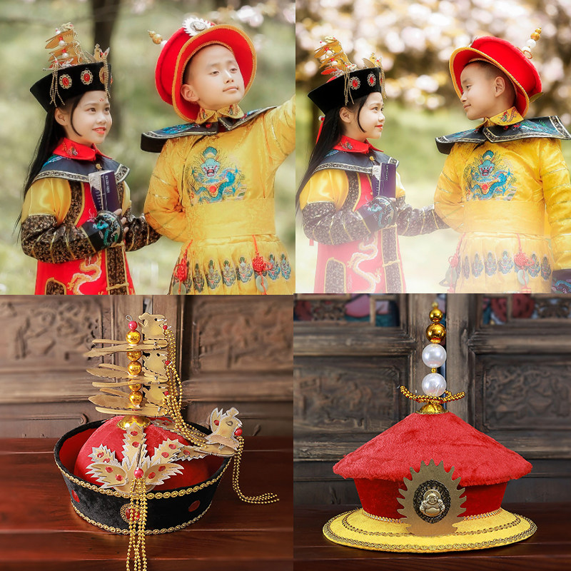 秦汉官帽五梁进贤冠:穿越时空的古装魅力,中式婚礼必备神器👑-其它帽子定做-淘宝百科网
