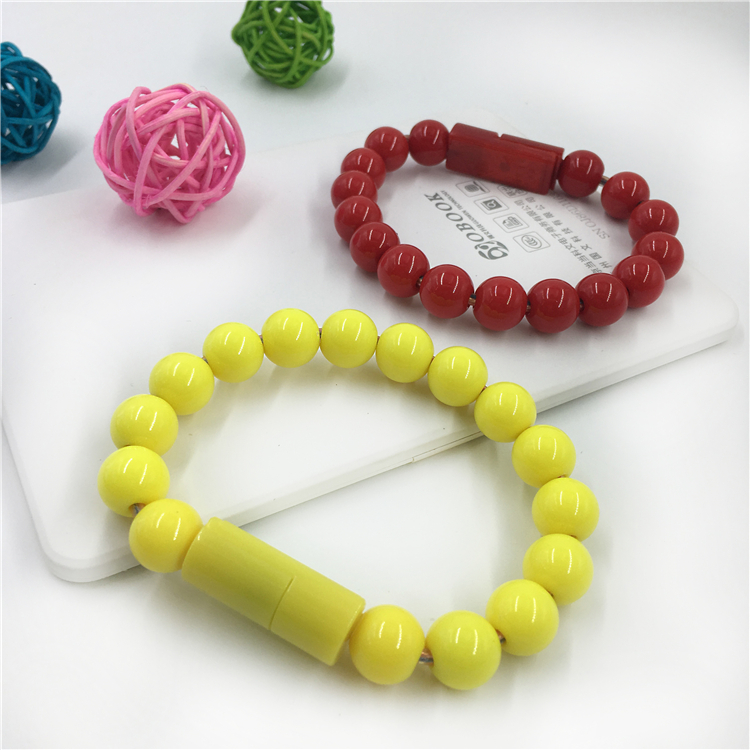 Điện thoại di động Apple Android Type-c Universal Bracelet Charge Charge Creative Fast Charge Portable Portable Data Data Short - Vòng đeo tay Clasp vòng pandora