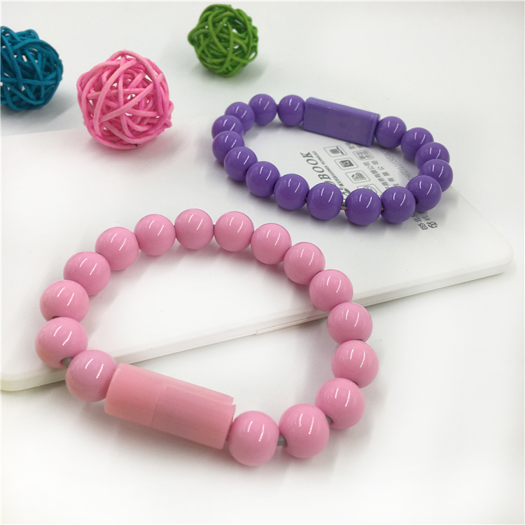 Điện thoại di động Apple Android Type-c Universal Bracelet Charge Charge Creative Fast Charge Portable Portable Data Data Short - Vòng đeo tay Clasp vòng pandora