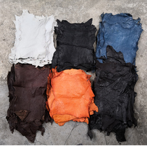 Multicolor ostrich neck leather DIY watch strap mobile phone case card bag wallet shoes handmade leather goods special leather