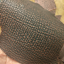 Dreamy orange-red shark small pieces of leather shark skin scraps watch strap inlaid with special leather